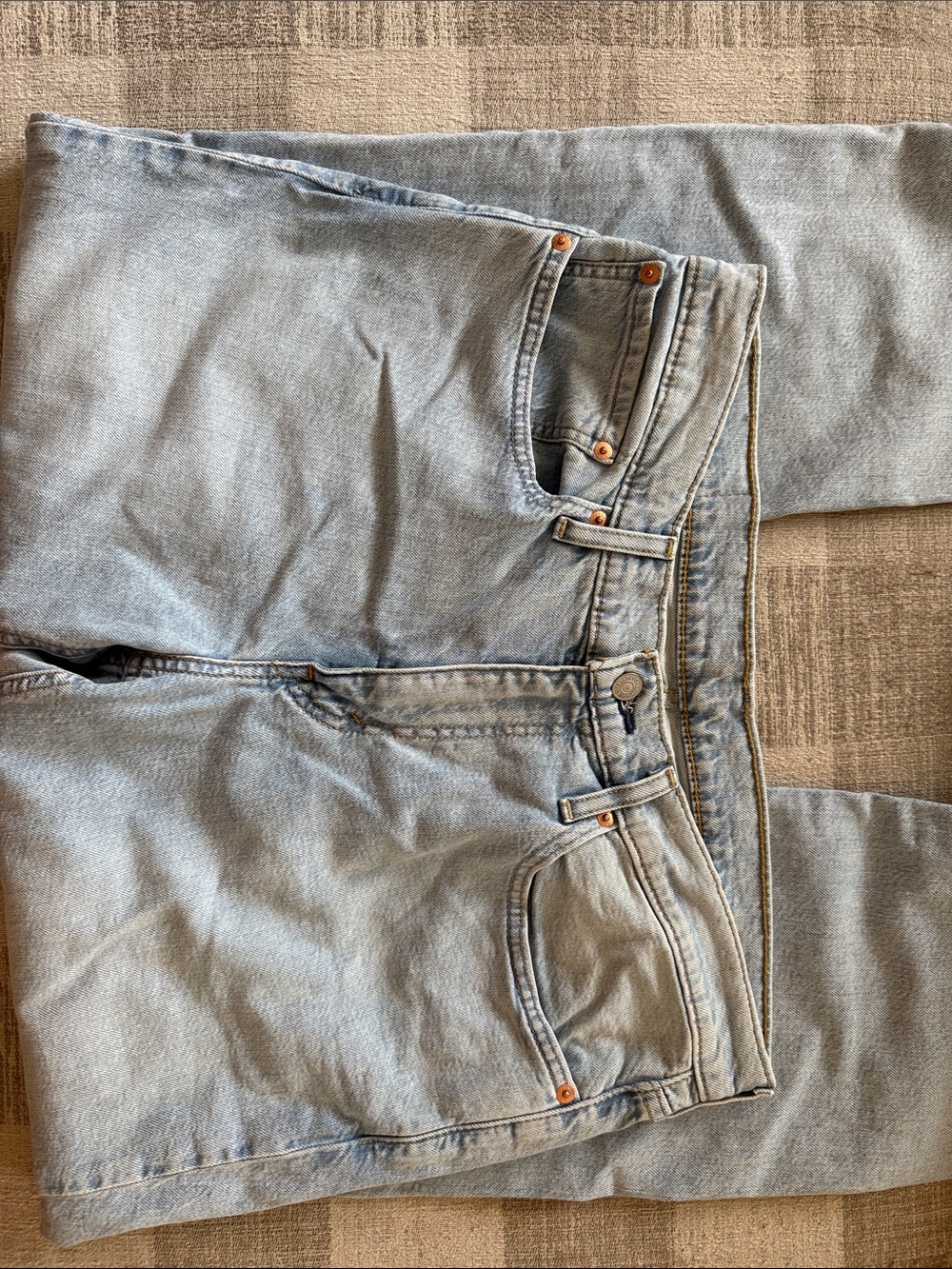 Levi’s | 541 Athletic Taper Men’s Jeans Light Wash Blue Size 34x30 - Picture 3 of 3